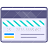 Visa Bank Card icon